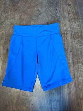 Old Navy Electric Blue High-Rise Bike Shorts
